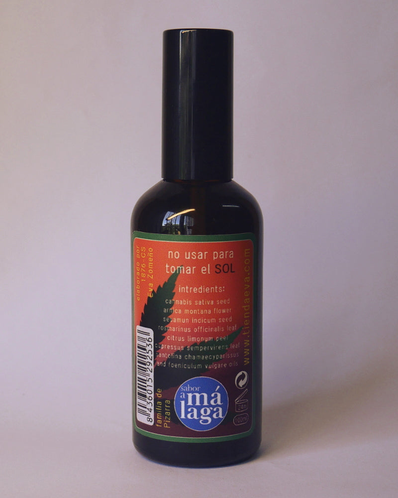DOLORES. Calmante de dolores óseos y musculares, en aceite o crema