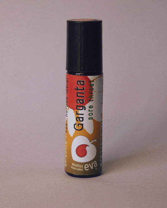 GARGANTA. Rolón de uso externo para dolor de garganta 12ml.